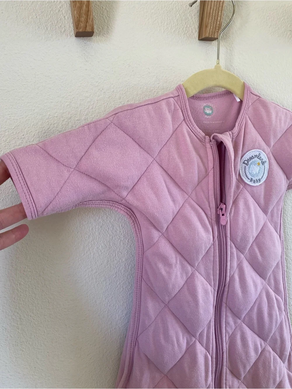 Dreamland Weighted Transition Swaddle - Misty Mauve